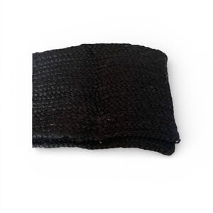 Black Woven Straw table mats